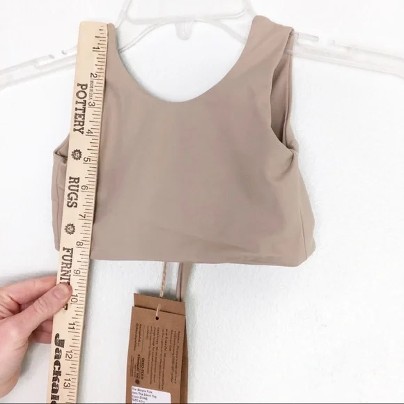 The Simple Folk Bikini Top Dune Neutral Tan Cream - Picture 16 of 16
